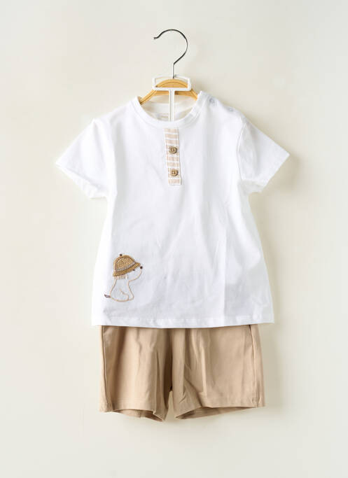 Ensemble short blanc MAYORAL pour garçon