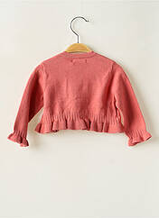 Gilet manches longues rose MAYORAL pour fille seconde vue