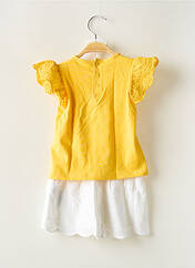 Ensemble short jaune LOSAN pour fille seconde vue