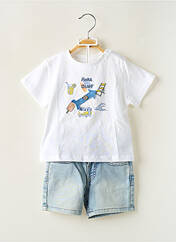 Ensemble short bleu MAYORAL garçon seconde vue