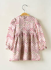 Robe courte rose MAYORAL pour fille seconde vue