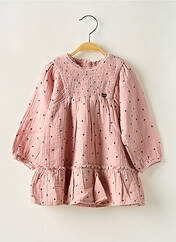 Robe courte rose MAYORAL pour fille seconde vue