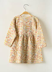 Robe mi-longue beige PETIT BATEAU pour fille seconde vue