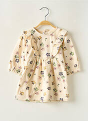 Robe mi-longue beige PETIT BATEAU pour fille seconde vue