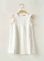 Robe mi-longue blanc NOUKIE'S pour fille seconde vue