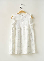 Robe mi-longue blanc NOUKIE'S pour fille seconde vue