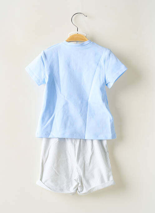 Ensemble short coupe droite bleu MAYORAL garcon