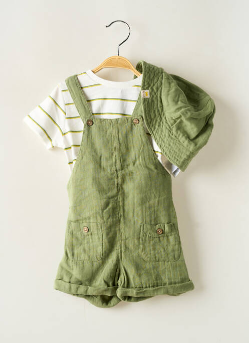 Ensemble pantalon coupe droite vert MAYORAL garcon