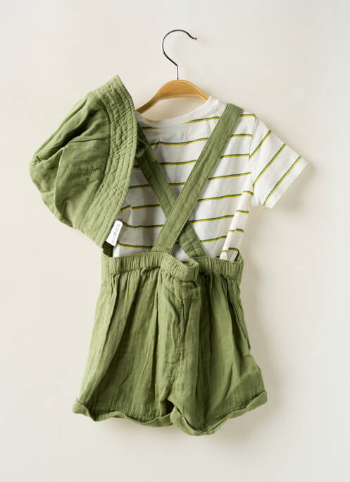 Ensemble pantalon coupe droite vert MAYORAL garcon