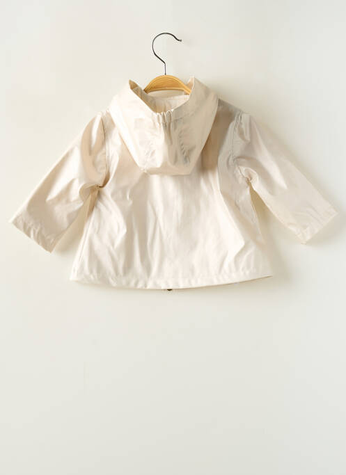 Imperméable poches a capuche beige MAYORAL fille