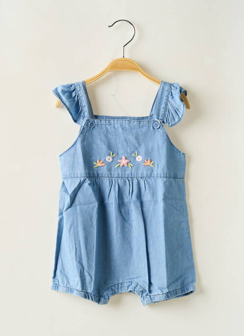 Combishort bleu LOSAN pour fille