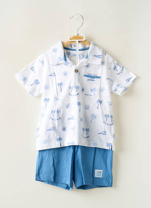 Ensemble short bleu MAYORAL pour garçon