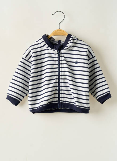Veste casual bleu PETIT BATEAU pour garçon