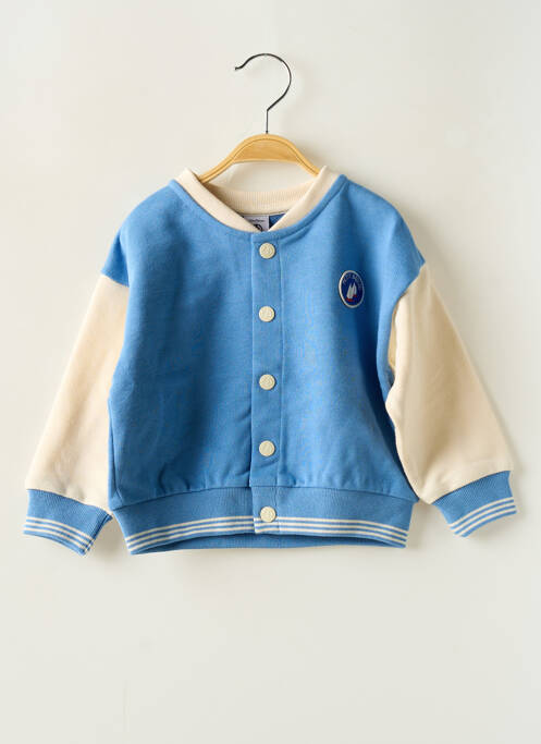 Veste casual bleu PETIT BATEAU pour garçon