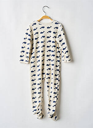 Pyjama fermeture pressionnée bleu PETIT BATEAU fille