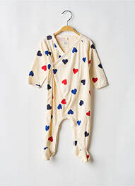 Pyjama manches longues beige PETIT BATEAU enfant