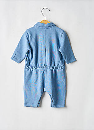 Combi-pantalon coupe cintrée manches longues bleu PETIT BATEAU garcon