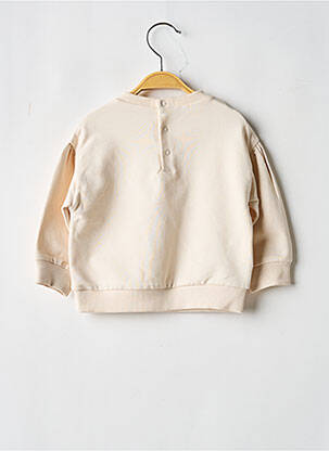 Sweat-shirt manches longues manches longues beige MAYORAL fille