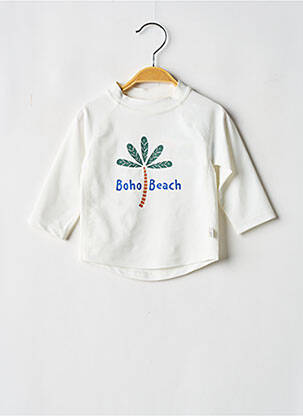 Top de bain sérigraphie blanc LÄSSIG fille