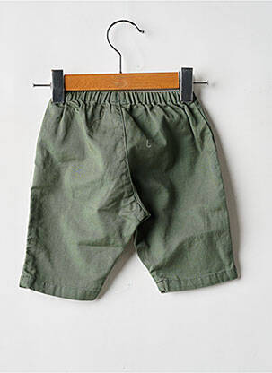 Pantalon droit coupe droite taille élastique vert PETIT BATEAU garcon