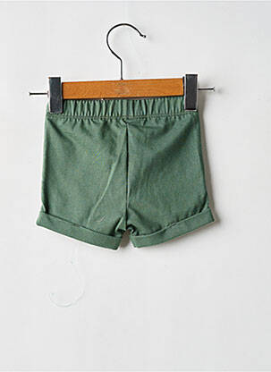 Short fermeture liens à nouer taille élastique vert PETIT BATEAU enfant