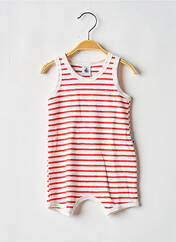 Barboteuse rouge PETIT BATEAU pour enfant seconde vue