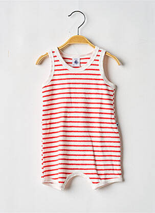 Barboteuse rouge PETIT BATEAU pour enfant