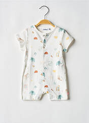 Combishort blanc NOUKIE'S pour enfant seconde vue