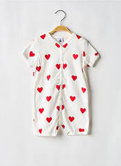 Combishort blanc PETIT BATEAU pour enfant seconde vue