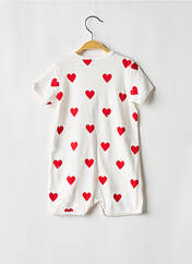 Combishort blanc PETIT BATEAU pour enfant seconde vue