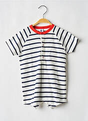 Combishort blanc PETIT BATEAU pour enfant seconde vue