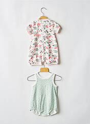 Combishort rose PETIT BATEAU pour fille seconde vue