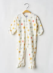 Pyjama blanc PETIT BATEAU pour enfant seconde vue