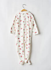 Pyjama blanc PETIT BATEAU pour fille seconde vue