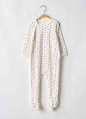 Pyjama blanc PETIT BATEAU pour fille seconde vue