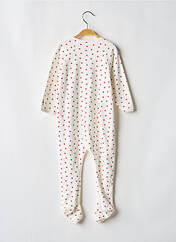 Pyjama blanc PETIT BATEAU pour fille seconde vue