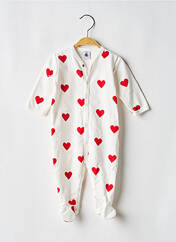 Pyjama blanc PETIT BATEAU pour fille seconde vue