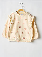Sweat-shirt beige LOSAN pour fille seconde vue