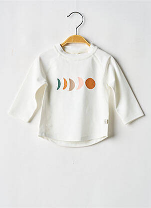 Top de bain blanc LÄSSIG pour fille