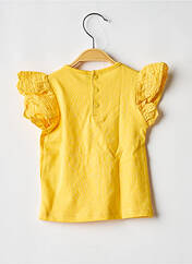 Top jaune LOSAN pour fille seconde vue