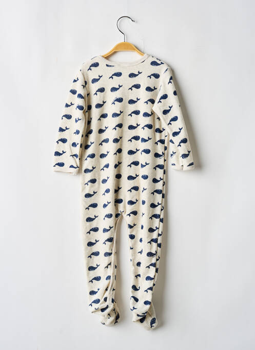 Pyjama fermeture pressionnée bleu PETIT BATEAU fille