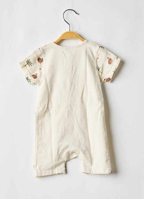 Combishort coupe cintrée manches courtes beige NOUKIE'S enfant