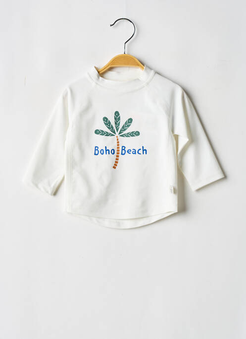 Top de bain sérigraphie blanc LÄSSIG fille