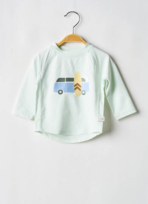 Top de bain sérigraphie vert LÄSSIG fille