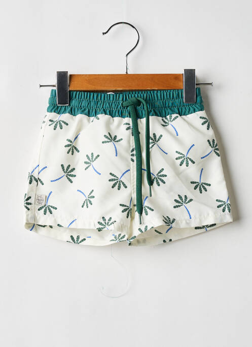 Short de bain imprimé fantaisie vert LÄSSIG garcon