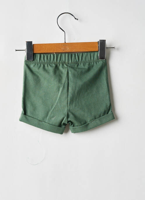 Short fermeture liens à nouer taille élastique vert PETIT BATEAU enfant