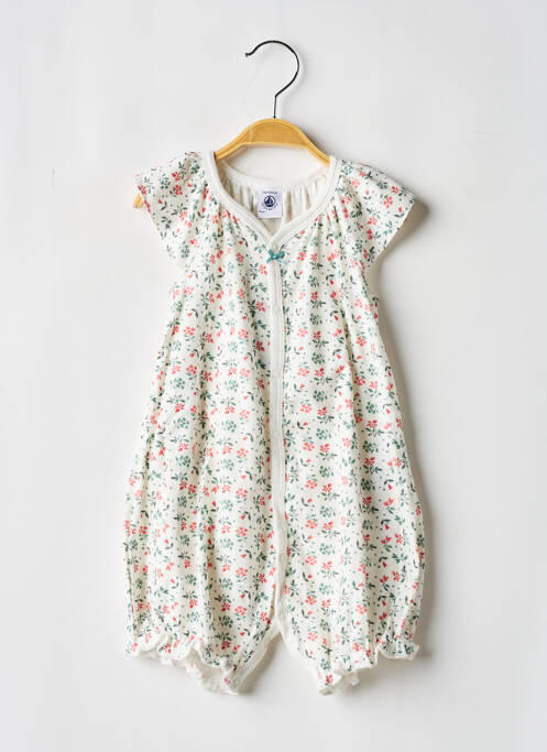 Combishort blanc PETIT BATEAU pour fille