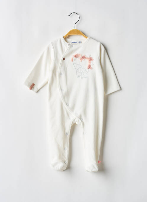 Pyjama blanc NOUKIE'S pour fille
