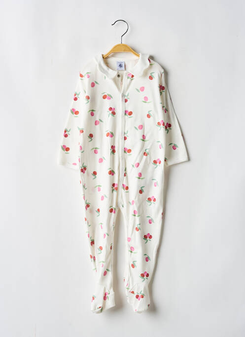 Pyjama blanc PETIT BATEAU pour fille