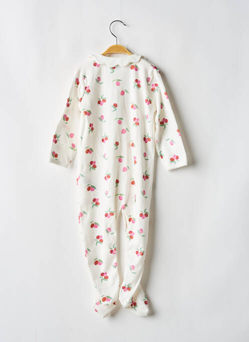 Pyjama blanc PETIT BATEAU fille